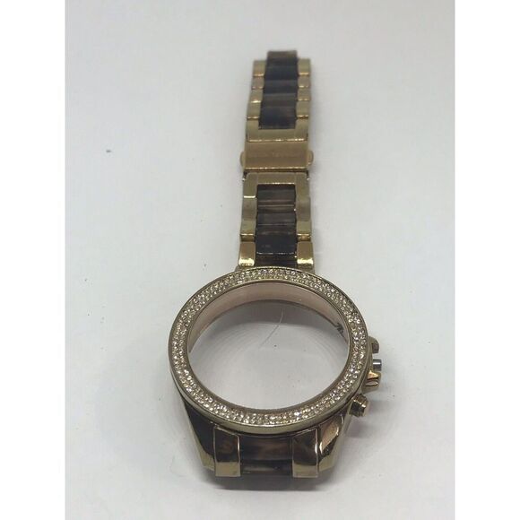 Michael Kors Watch Parts Men’s Women’s 42mm Case Clasp Links 18mm Band Z1062 - Picture 1 of 7
